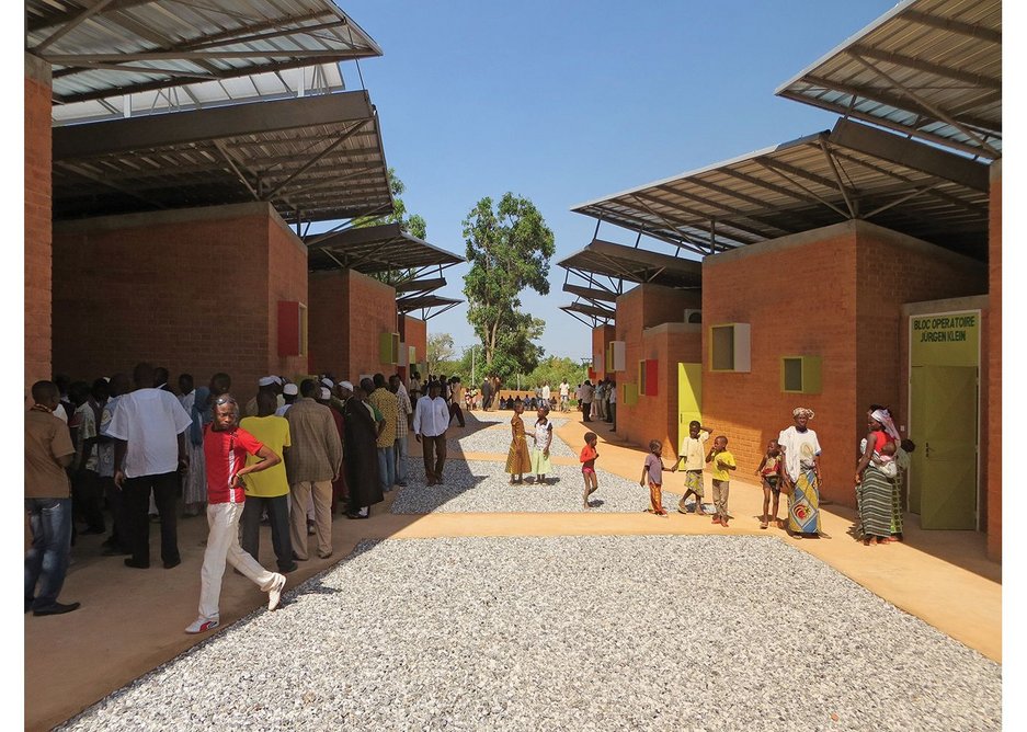 The 1900 square-metre Léo Surgical Clinic & Health Centre in Burkina Faso completed in 2014.