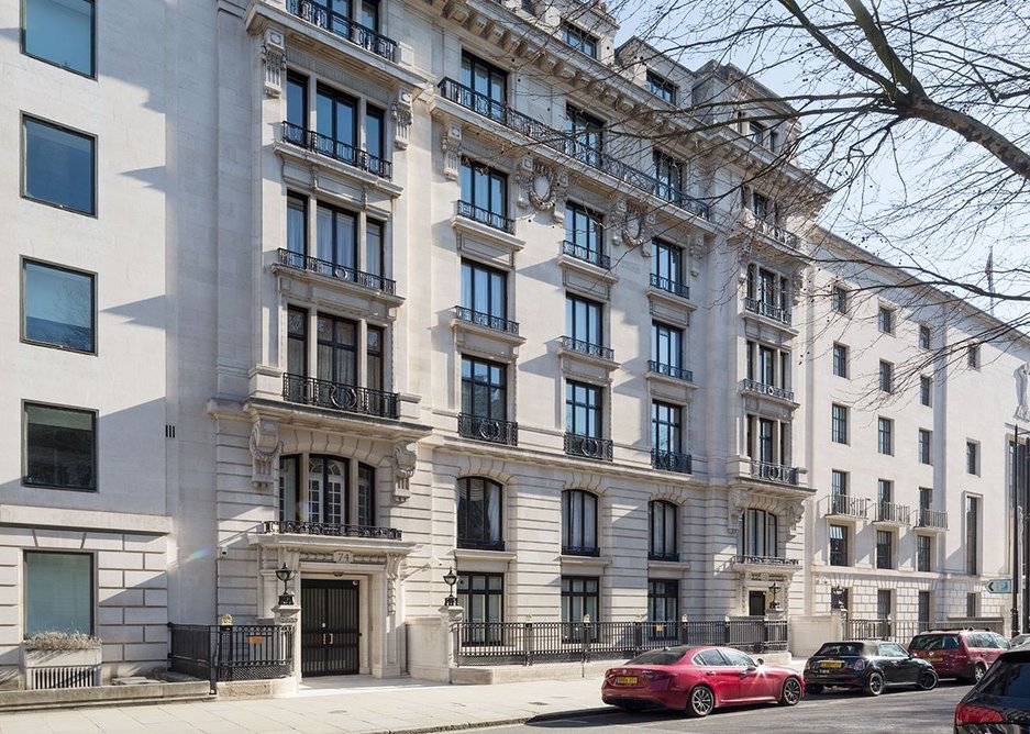 The 1908 Verity building on Portland Place, a magnificently Parisian pile. Credit Richard Davies