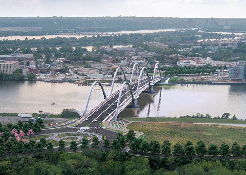 The Frederick Douglass bridge is due to complete in 2021.