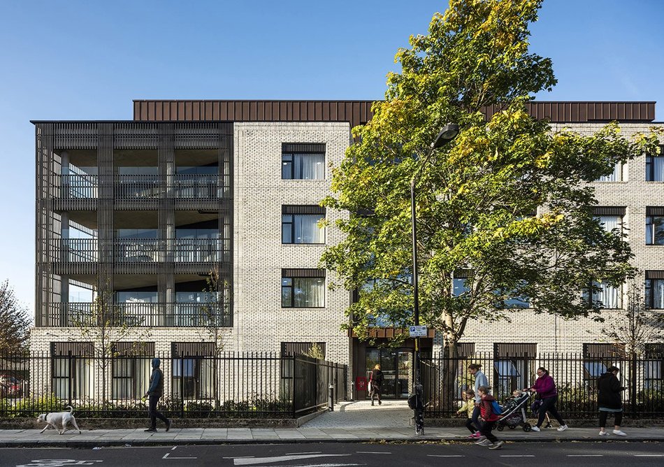 The mixed care home WGP designed for Burgess Park, London.