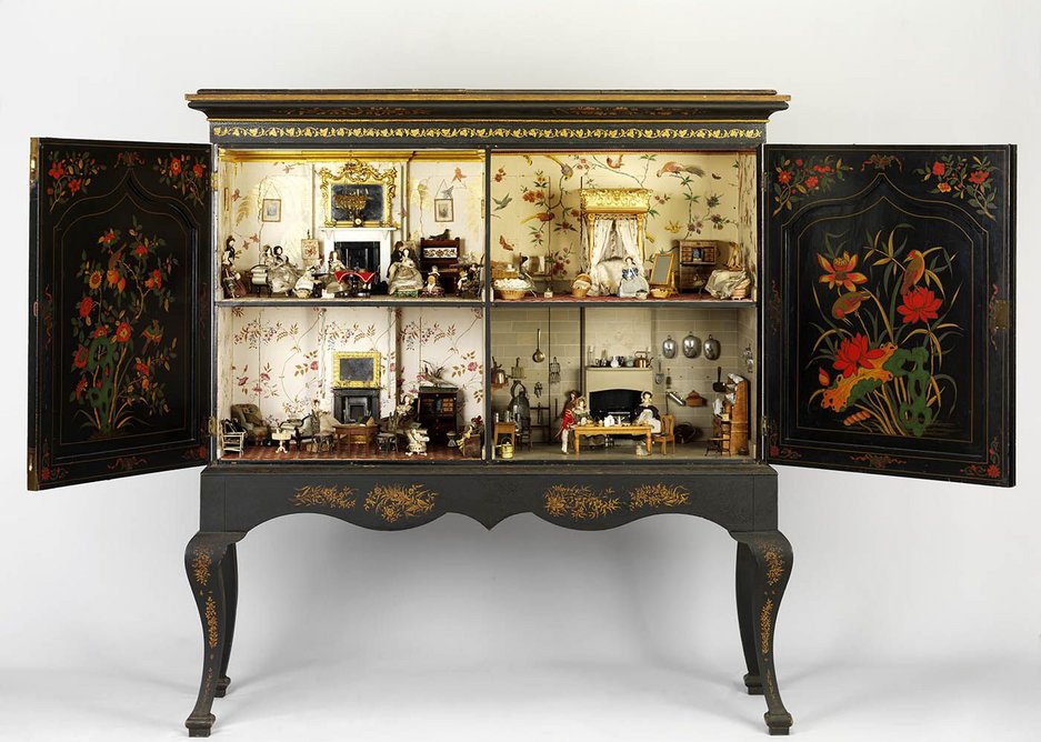 Opening up to a miniature world: the Killer Cabinet House from the 19th century.