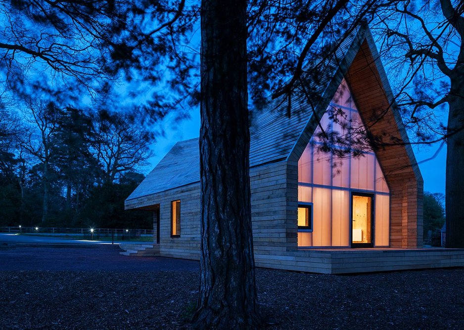 Wolfson Tree Management Centre, Tetbury by Invisible Studio.