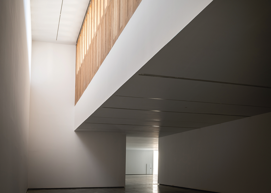 There’s spatial generosity, with gallery ceiling heights ranging from 4m-9m.