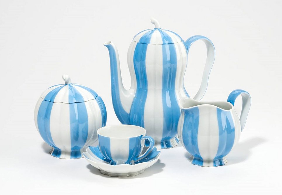 Josef Hoffmann, Porcelain set “Melon” for the Augarten Porcelain Manufactory, 1931