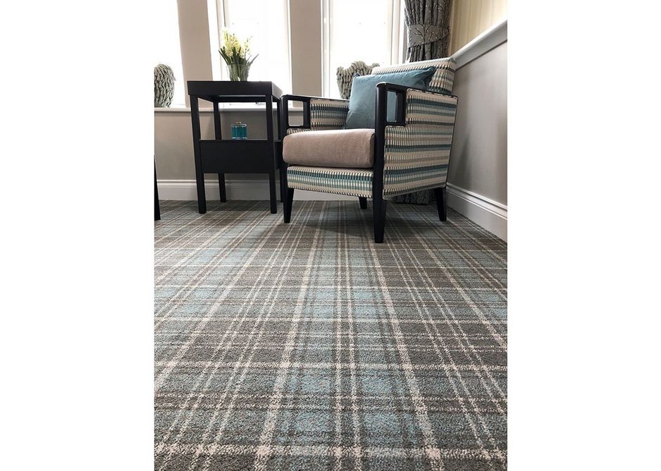 Origin 561 at MHA Montpellier Manor: the tradition and character of plaid in pleasing modern shades.