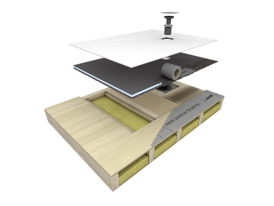 The special Fundo sealing set provides a universal, flexible seal to a variety of materials. It makes the installation simple and straightforward.