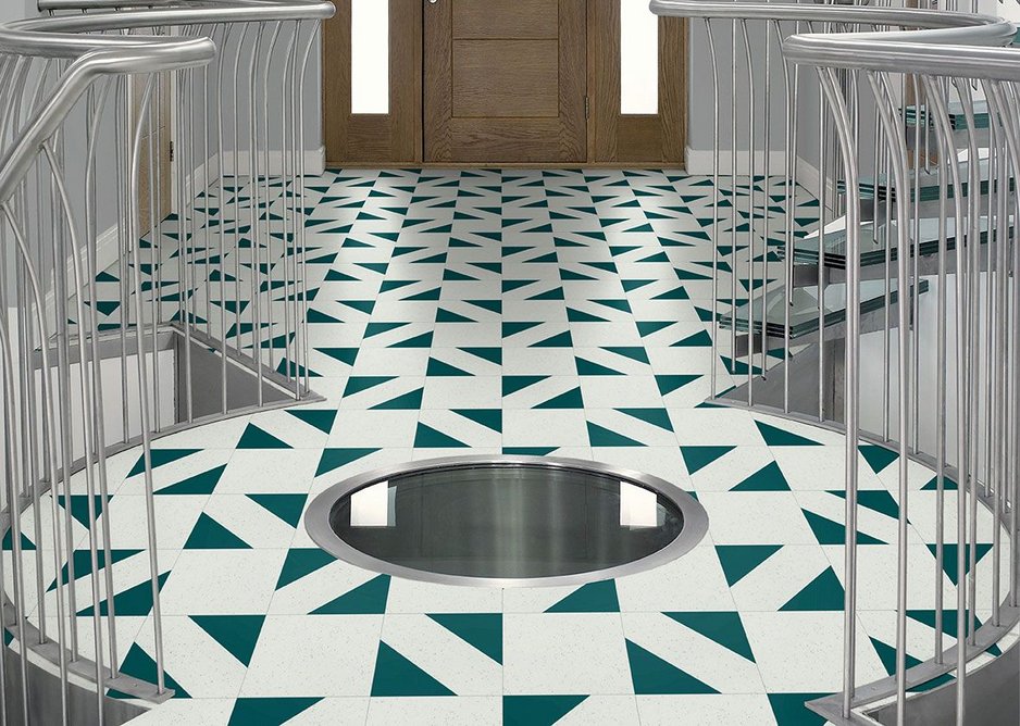 The new 'Mosaic' laying design from Amtico's new Architects' Choice collection