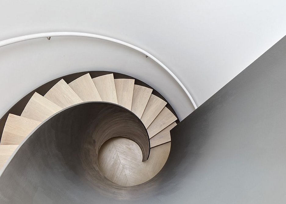 Penthouse staircase at Artisan.