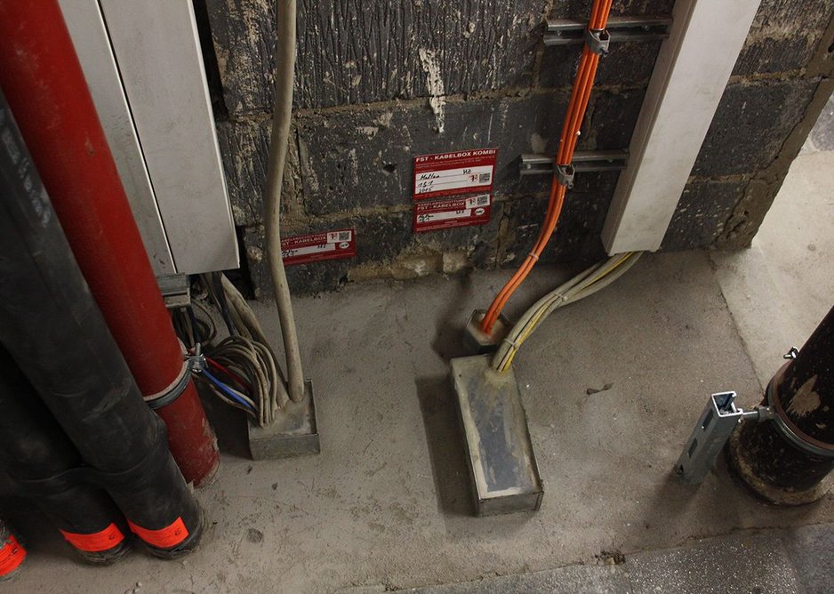 Fire penetrations throughout the complex are gradually being audited – and it all starts with a QR code.