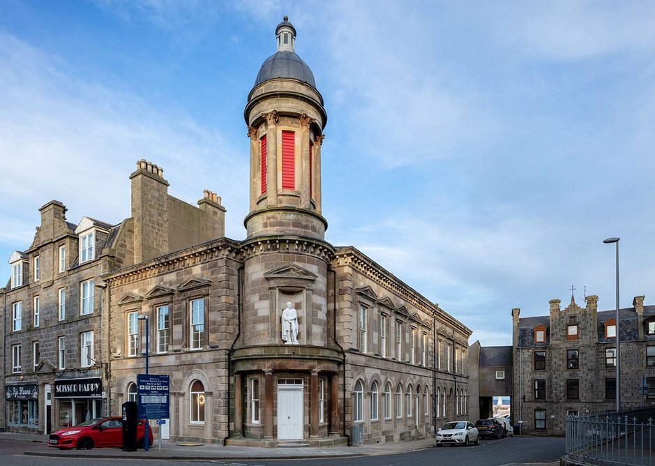 The Faithlie Centre was as much about restoration of the existing 19th century civic building as it was about a new one.