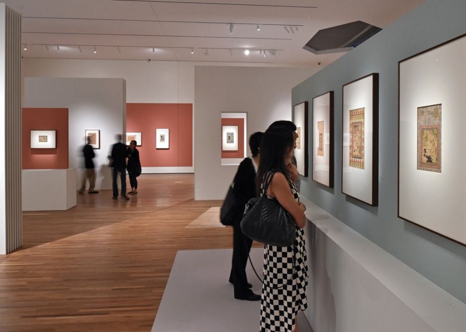 Temporary exhibition galleries upstairs can be blacked out for delicate paper-based works.