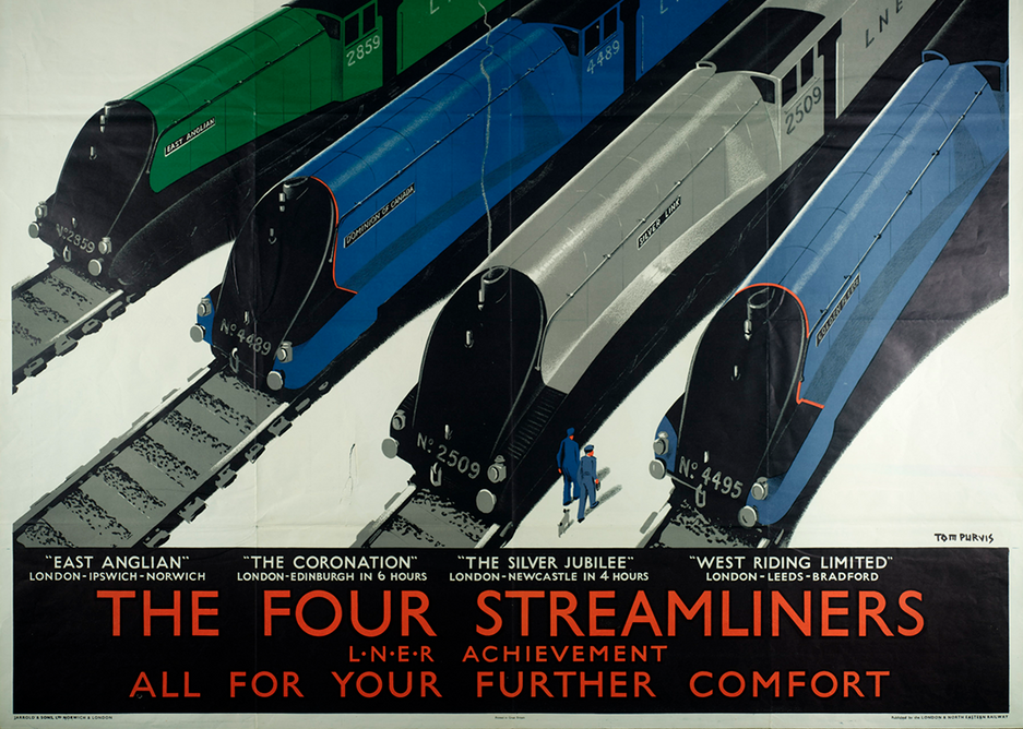 The Four Streamliners by Jarrold and Sons limited.