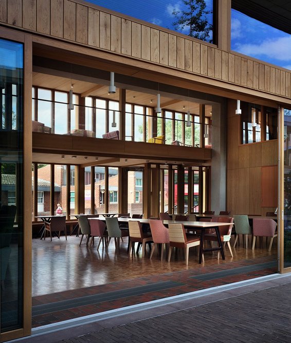 Appleby Blue Almshouse by Witherford Watson Mann Architects. Credit: Philip Vile