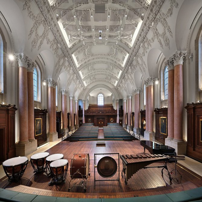 Eton School Hall by Hopkins Architects. Credit: Philip Vile