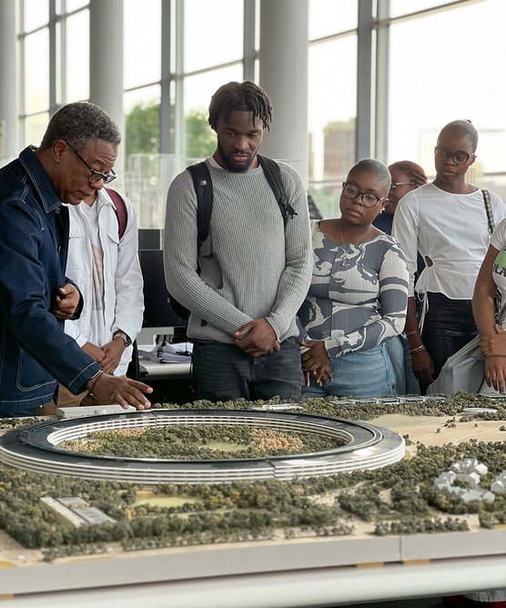 Williams organised a two-week model-making workshop in 2023 at Foster + Partners’ London offices.