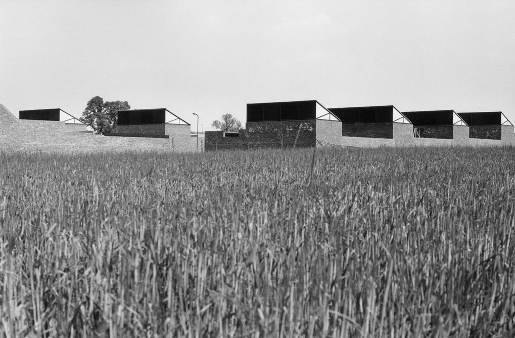 Housing at Calverton End, Stony Stratford, Milton Keynes, designed by Frost Nicholls, 1975