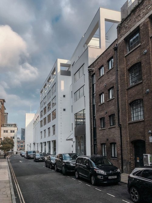 The Clove Building, London, 2021, completed by Allies and Morrison in 1990.