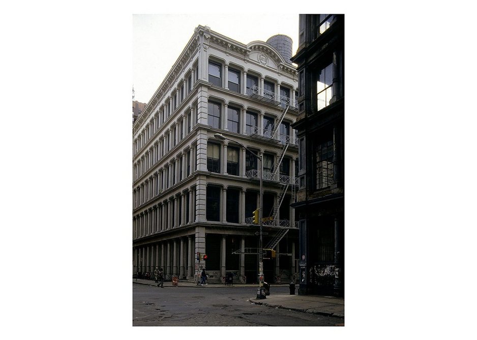 Building on Greene Street NYC in the SoHo Cast Iron Historic District that Gayle was instrumental preserving.
