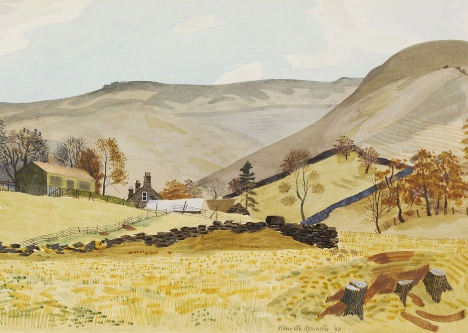 Kenneth Rowntree, Grainfoot Farm, Derwentdale, Derbyshire, 1940. Given by the Pilgrim Trust.