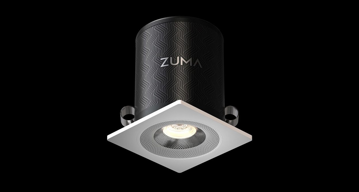 Zuma Lumisonic costs from £375 per unit. Choose a square or round design, Simplicity R or Supernova R design and a flush or proud finish.