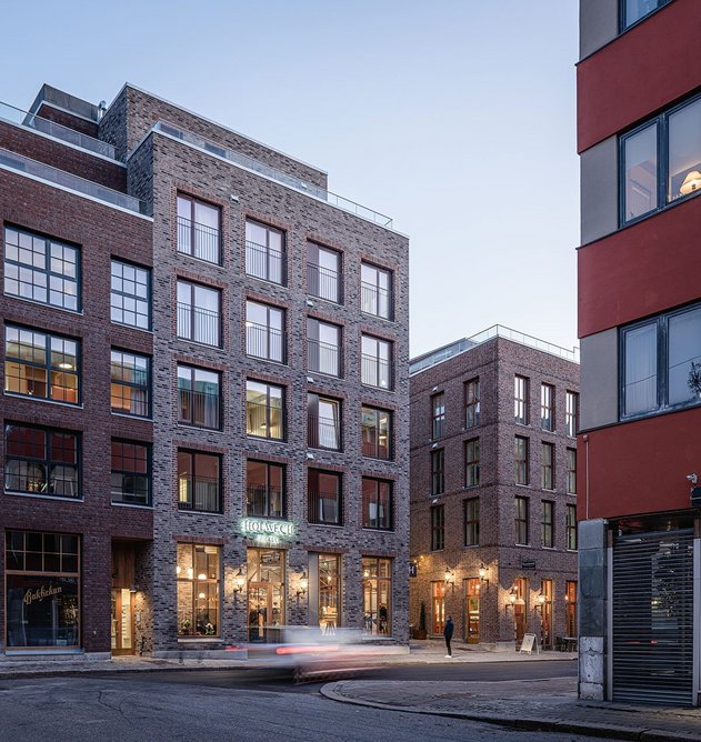 The Dutch bricks are inspired by Blossom Street in Spitalfields.