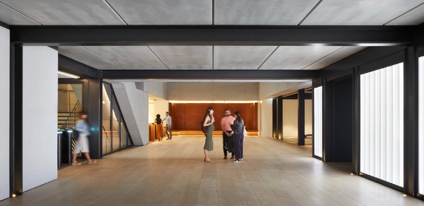 80 Charlotte Street: Judges of the British Council for Offices' Best Commercial Workspace award for 2022 called out the reception area as a building highlight.