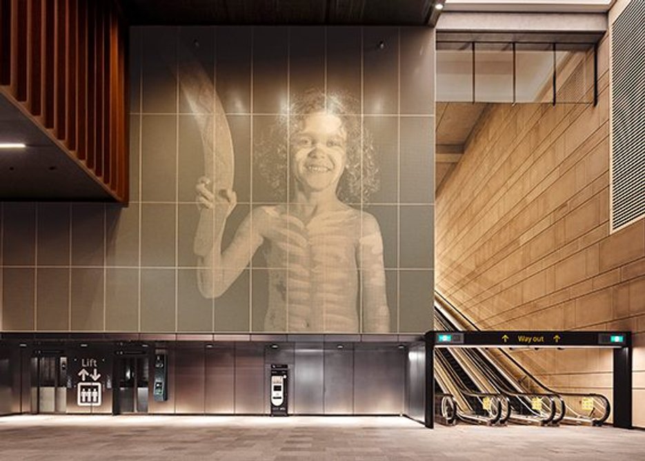 John McAslan + Partners, Waterloo Station, Sydney Metro, Sydney, 2024.