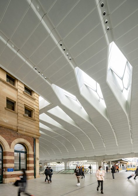 Woods Bagot with John McAslan + Partners, Central Station, Sydney Metro, Sydney, 2024.