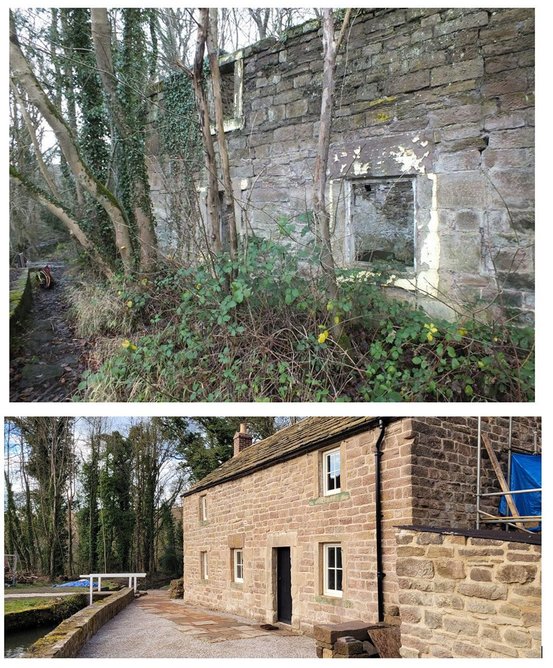 Aqueduct Cottage, Cromford Canal, by James Boon Architects.