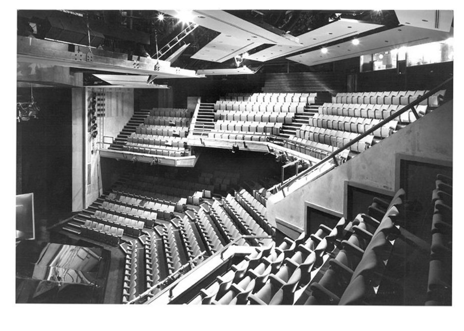Interior of Haymarket Theatre Leicester – part of the first job Kit Evans took on at BDP.