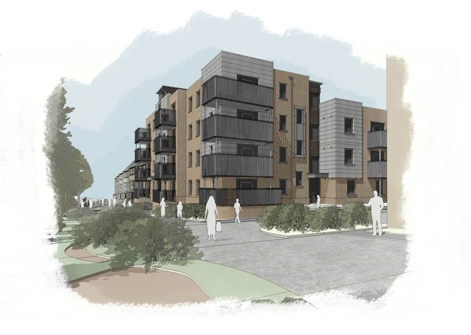 Ebbsfleet Garden City housing by Lee Evans Partnership