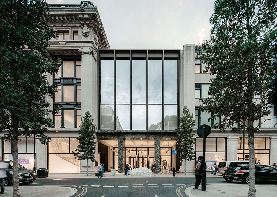 RIBA Regional Awards 2019 London West. Selfridges Duke St. David Chipperfield Architects for Selfridges.