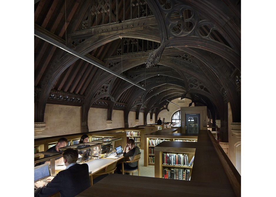 Magdalen College Library by Wright & Wright Architects.