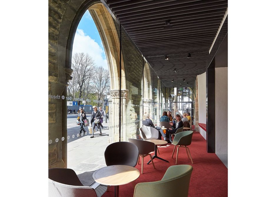 York Theatre Royal extension, York,  by de Matos Ryan Architects.