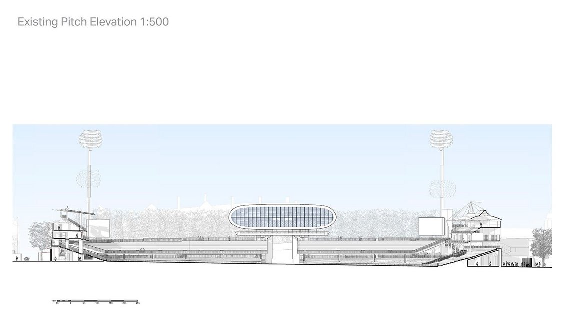 Existing Pitch Elevation