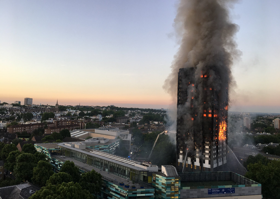 Eilidh Allan brought together housing inequity and the Grenfell Tower fire. Commended Natalie Oxford via Wikimedia Commons