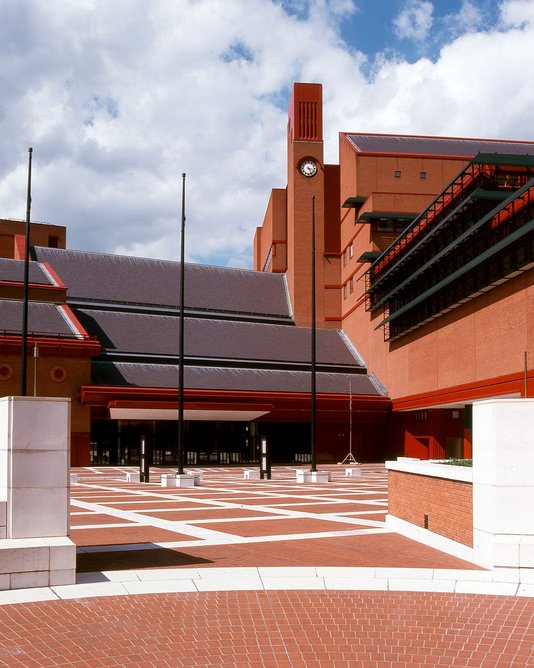 Brian Frost designed the clock on Colin St John Wilson & Partners’ British Library