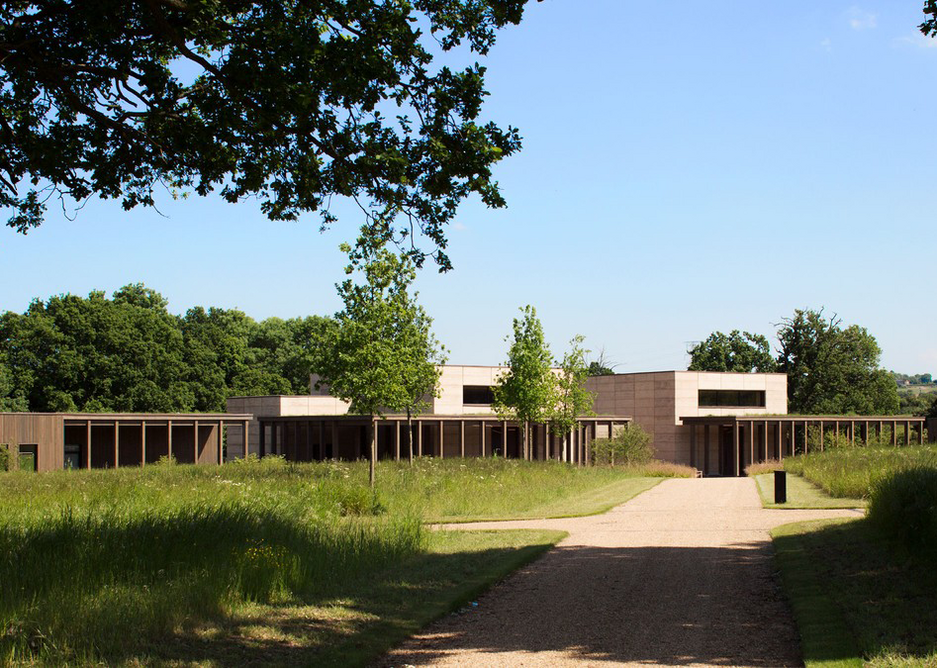 Jewish Cemetery, Bushey, designed by Waugh Thistleton in a site of Outstanding Natural Beauty in London’s Green Belt.