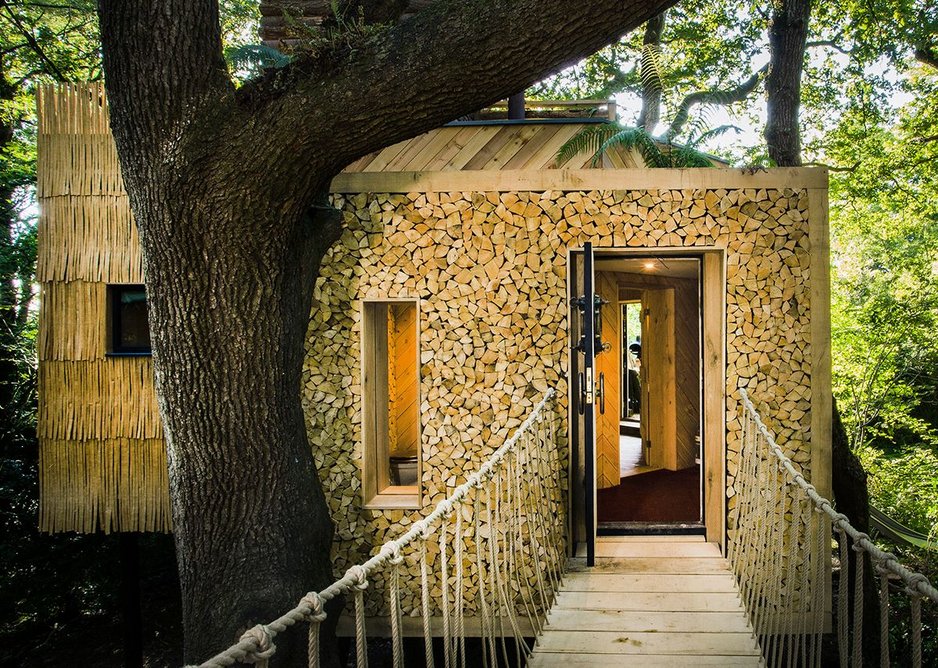 Woodsman's Treehouse, Holditch by Brownlie Ernst and Marks.