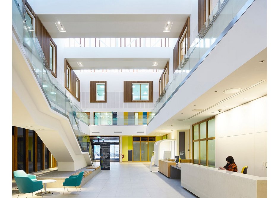 Ballymena Health and Care Centre by Keppie Design and Hoskins Architects.