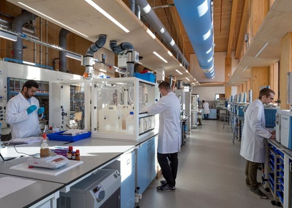 The GlaxoSmithKline Carbon Neutral Laboratories for Sustainable Chemistry, Nottingham.