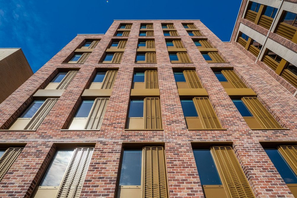 The Gants Hill development achieved a 45 per cent reduction in embodied carbon compared to the equivalent notional reinforced concrete scheme.