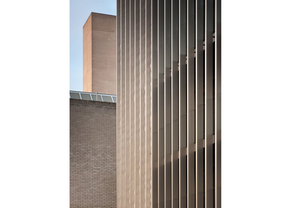 Aluminium brick and concrete: the NT’s palette of materials is adhered to.