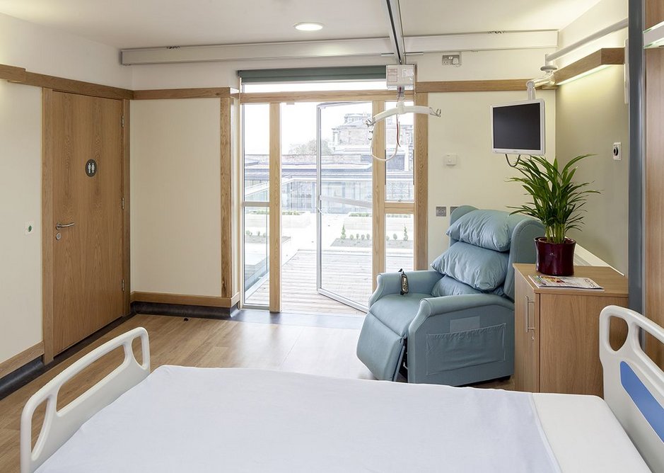 Balancing technical requirements and quality of life in the new single occupancy rooms.