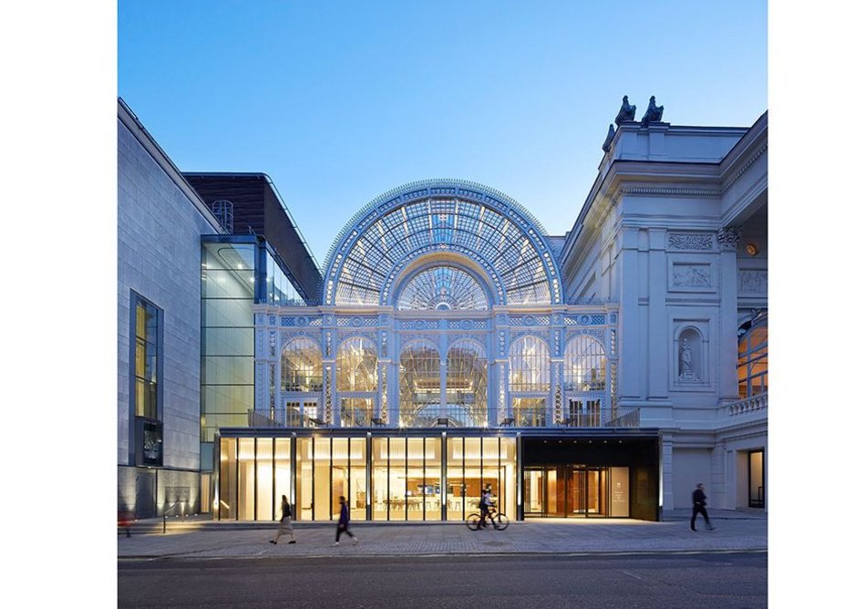 RIBA Regional Awards 2019 London West. Royal Opera House. Stanton Williams for the Royal Opera House.