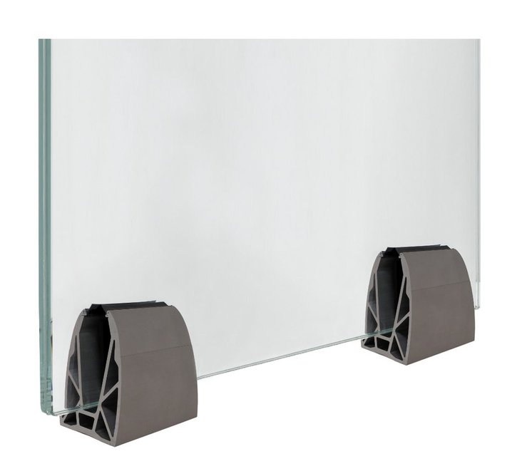 SPIG-Lite only requires two spigots for each glass panel.