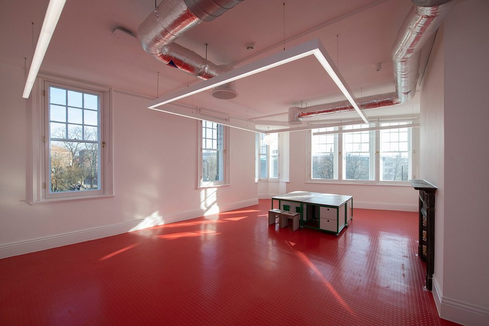 One of the three Urban Rooms which will be used for a range of live programmes.