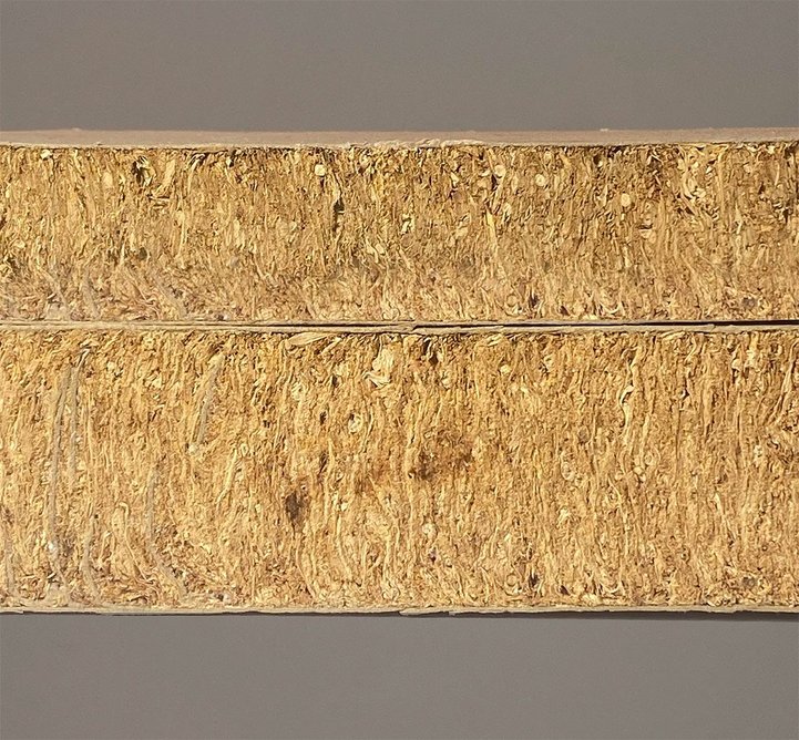 OSE boards are made from compressed cereal straw, a byproduct of rice and wheat farming that would otherwise be burnt in fields.