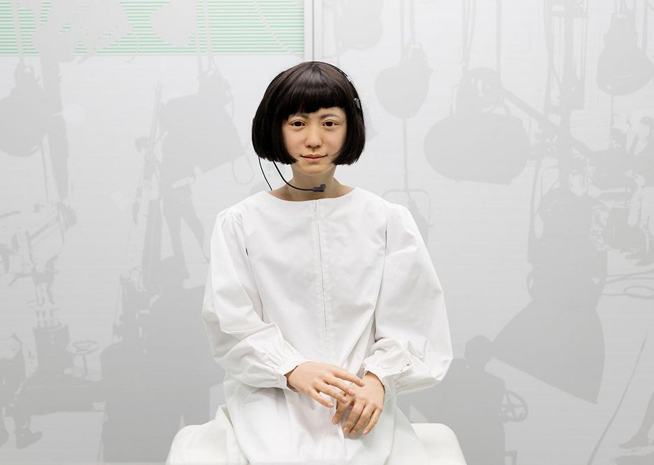 Kodomoroid, a Japanese android who reads the news.