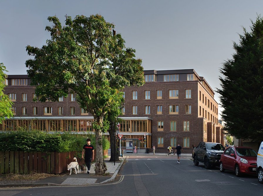 Appleby Blue almshouse in Southwark, designed by Witherford Watson Mann.